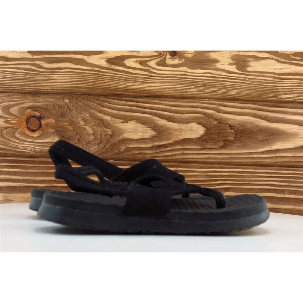Nike Toddler Boys 7 Medium Black Sport‎ Synthetic 318270001